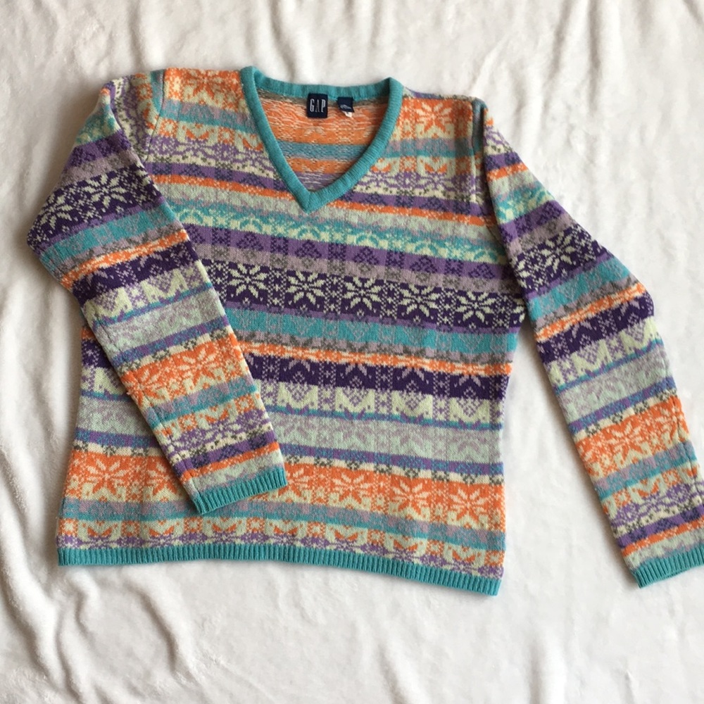Woman’s Gap Lambswool Sweater Size L